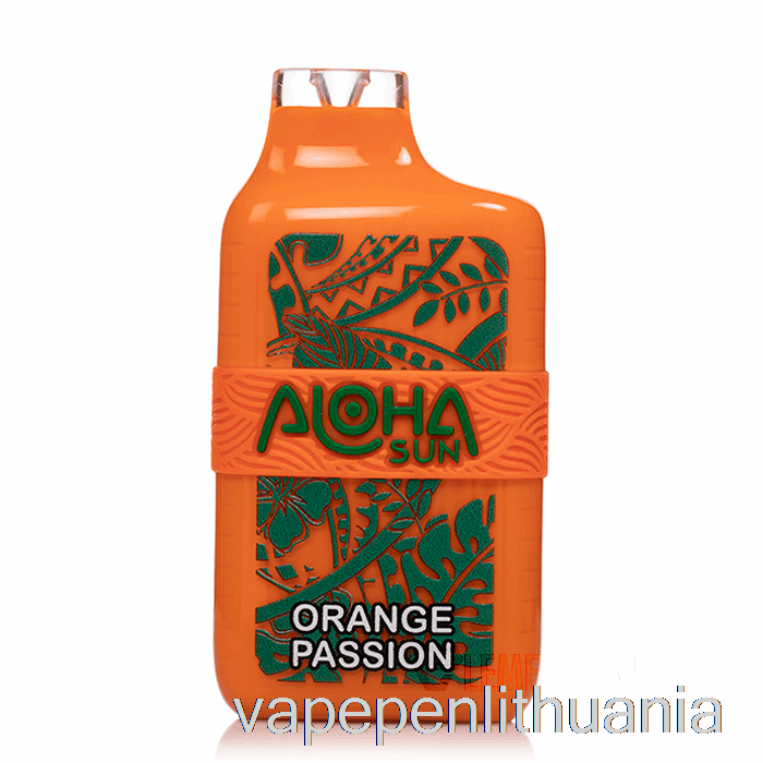 Aloha Sun 7000 Vienkartinis Orange Passion Vape Skystis